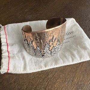 Treeline Cuff Bracelet, The Good Collective